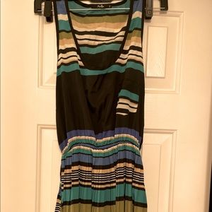 Halter back shift dress